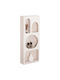 Regal Wand Off-white 47x18x120cm