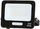 Jager Στεγανός Προβολέας LED 30W Ψυχρό Λευκό 6000K IP65