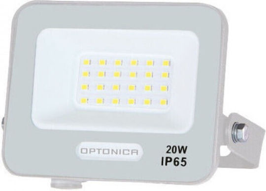 Jager Στεγανός Προβολέας LED 20W Ψυχρό Λευκό 6000K IP65