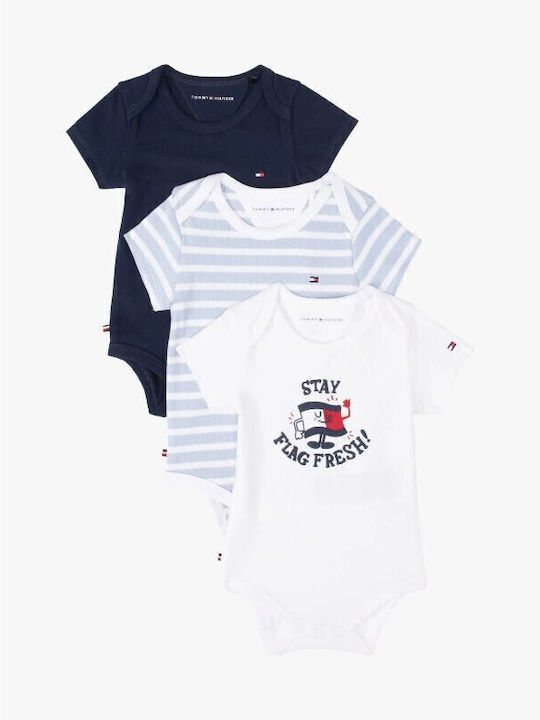 Tommy Hilfiger Σετ Φορμάκια Μπλε Σκούρο 3τμχ