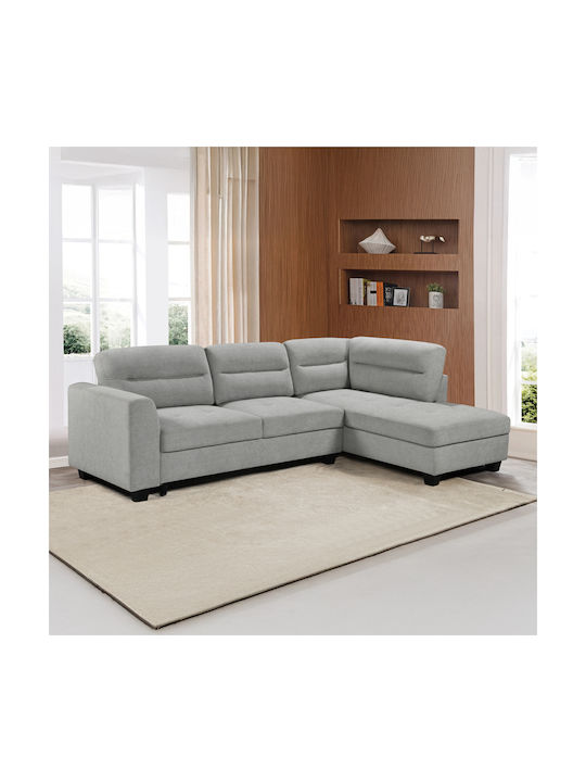 Camile Corner Couch with Left Corner Charcoal 2...