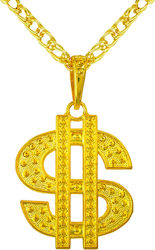 Dollar Necklace Gold