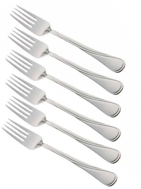KING Hoff Set of Forks Table Gray 19.5cm 6pcs