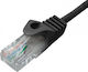 Patch Cord Cat5e Utp 5.0m Μαυρο Kgd Τεμάχια:5 04.023.0521