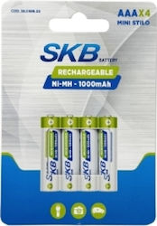 SKB C 1000mAh 1.2V 4бр