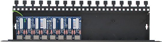 8-channel Lan Security Panel Surge Protection Poe Ewimar Ptu-58r-eco/poe