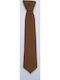 Victoria Teen Solid Satin Chocolate Tie
