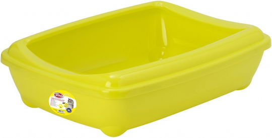 Pet Nova Λεκάνη Γάτας Κίτρινη Μ50 x Π38 x Υ14cm