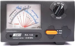 Βαττόμετρο Στασιμόμετρο Hf 1.8-60 Mhz 1000 Watt Nissei Rx-103