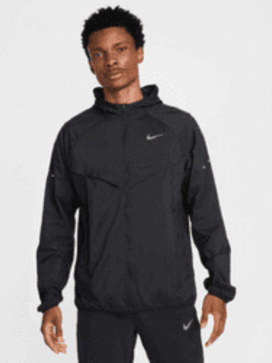 Nike Stride Μπουφάν Μαύρο