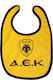 AEK Bavetă material textil Galbenă