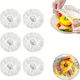 Set 100 Elastic Food Bowl Protection Foils Flippy Plastic Material Freshness Diameter 12 40 Cm