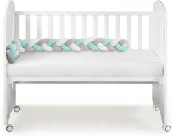 Interbaby Bettumrandungen Geflochten Innerhalb Green 12x150cm Interbaby Bettumrandungen Geflochten Innerhalb Green 12x150cm