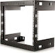 Startech Om 8u 19" Wall Mount Network Rack 12" Deep Open Frame Server Room Av Data Patch Panel It Computer Equipment W Cage Nuts Schrank 8u