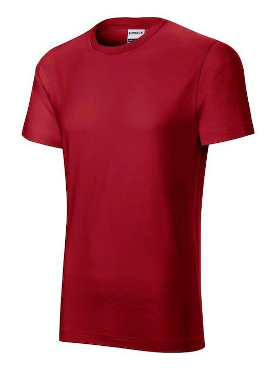 Malfini Ανδρικό Διαφημιστικό T-shirt Κοντομάνικο Marlboro Red