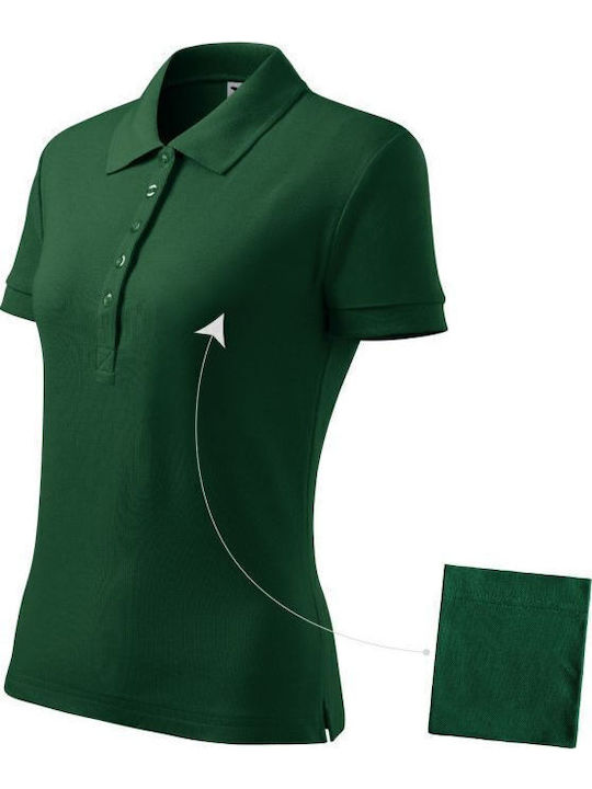 Malfini Γυναικείο Διαφημιστικό T-shirt Κοντομάνικο Dark green