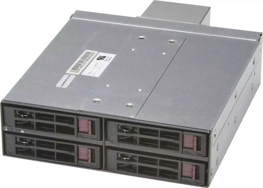 Supermicro Supermicro Cse-m14tqc Drivebox Black Hotswap 4x 2.5 Inch Bays 1x 5.25 Inch Slot Including Fan