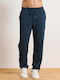 Sweatpants with Elastic Blue