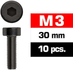 Винтове с глава M3x30mm 10 бр Винтове с глава M3x30mm 10 бр