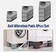 eBest Anti-Vibration Pads For Washer/Dryer 4pcs