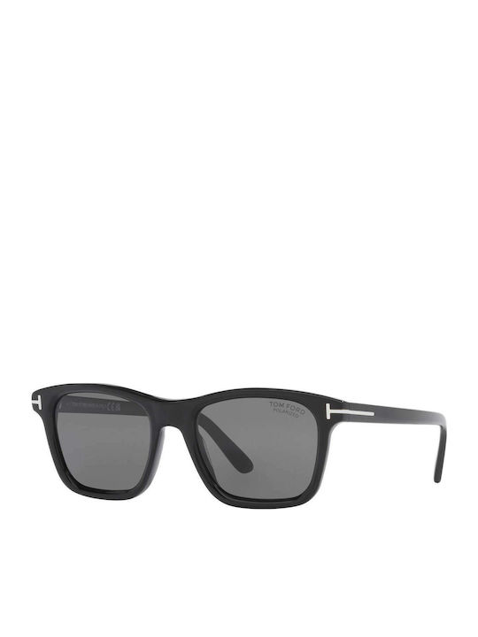 Tom Ford Herren Sonnenbrille mit Schwarz Kunsts...