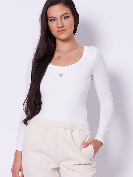 Guess Women's Logo Colette Bodysuit V4yp07j1314...