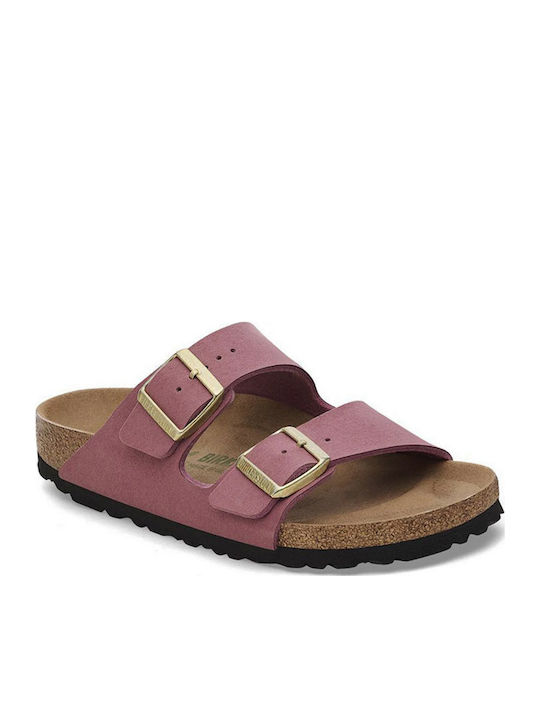 Arizona Women's Flat Sandals Anatomic in Purple Color