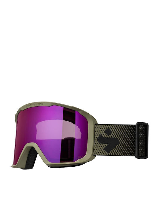 Sweet Protection Ski & Snowboard Goggles Kids Purple with Lens in Purple Color