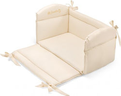 Pali Sweeties Crib Bumpers Classic Inside Cream