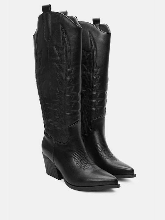 Luigi Women's Boots Cowboy Black