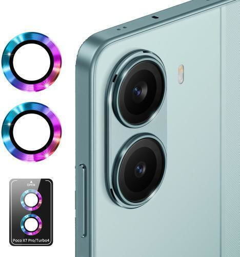 Enkay Hat-prince Προστασία Κάμερας Tempered Glass Διάφανο για το Xiaomi Poco X7 Pro, Redmi Turbo 4