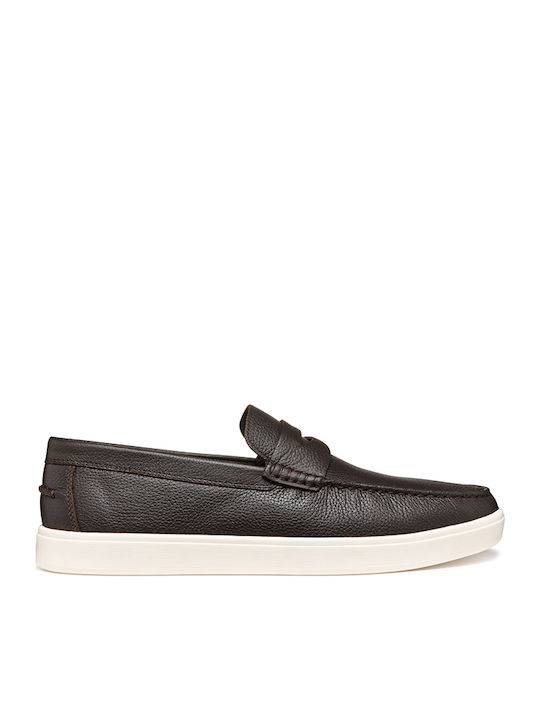 Latinoshoes Herren Mokassins Braun