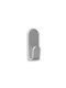 Inofix Single Wall-Mounted Bathroom Hook ​6.5x2.5cm Silver
