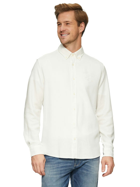 Red Label Μακρυμάνικo Πουκάμισο White