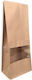 thessPACK Doy Pack Σακουλάκι Χάρτινο Kraft 100τμχ για Διάφορες Χρήσεις Με Παράθυρο 23x10cm