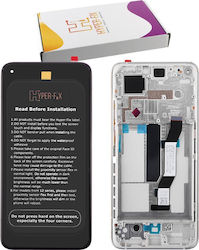 Hyper Fix Screen with Frame for Xiaomi Mi 10T 5G, Mi 10T Pro 5G (Silver) Hyper Fix Screen with Frame for Xiaomi Mi 10T 5G, Mi 10T Pro 5G (Silver)