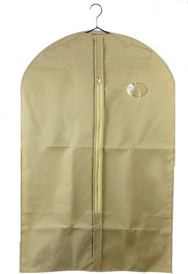 Sidirela Fabric Storage Case For Suits in Beige Color 60x95cm 1pcs