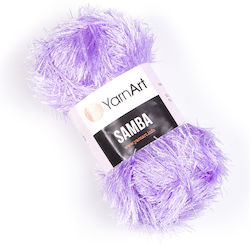Прежда Yarn Art Samba 100g Цвят 54 Люляк 100% П...