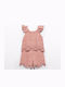 Kids' Set with Shorts Summer 2pcs Salmon