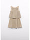 Kids' Set with Skirt Summer 2pcs Golden