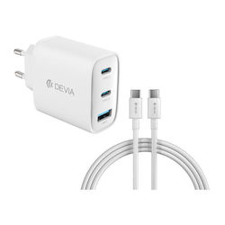 Devia Extreme Speed Series RCE-6505ACCL 65W με Καλώδιο USB-C - USB-C Devia Extreme Speed Series RCE-6505ACCL 65W με Καλώδιο USB-C - USB-C
