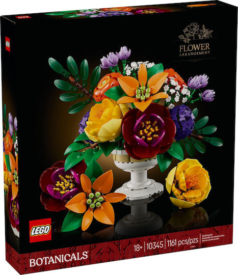 LEGO Lego Botanical Collection Аранжировка на Цветя за Възраст 18+ Бройки 1161