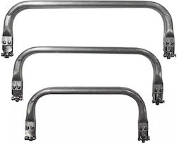 Aluminium-Taschengriffe 16 cm