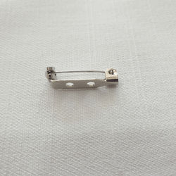 Silver Safety Pins 100 Pieces 20mm