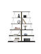Bookcases Olive Grey Black Pieces 2 65x24x146cm