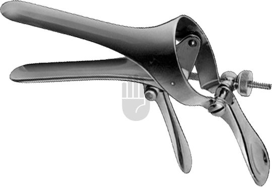 Cusco-Spekulum aus Edelstahl mit Schraube 85 x 17 mm Hb4800 Hebu