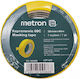 Bandă de hârtie Metron 60c 30x40m Galben 092868