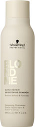 Schwarzkopf Blondme Shampoos Glanz für Beschädi...