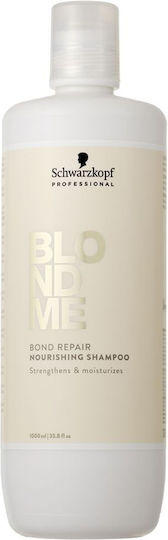 Schwarzkopf Blondme Шампоан Възстановяване/Подхранване и Хидратация за Повредена Коса 1000ml