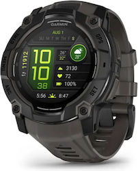 Garmin Instinct 3 AMOLED 50mm Black with Charcoal Band Garmin Instinct 3 AMOLED 50mm Black with Charcoal Band